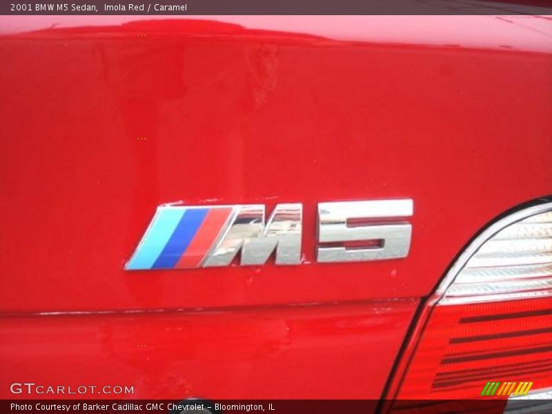 Imola Red / Caramel 2001 BMW M5 Sedan