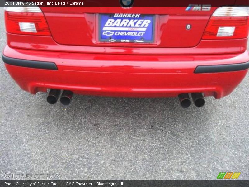 Imola Red / Caramel 2001 BMW M5 Sedan