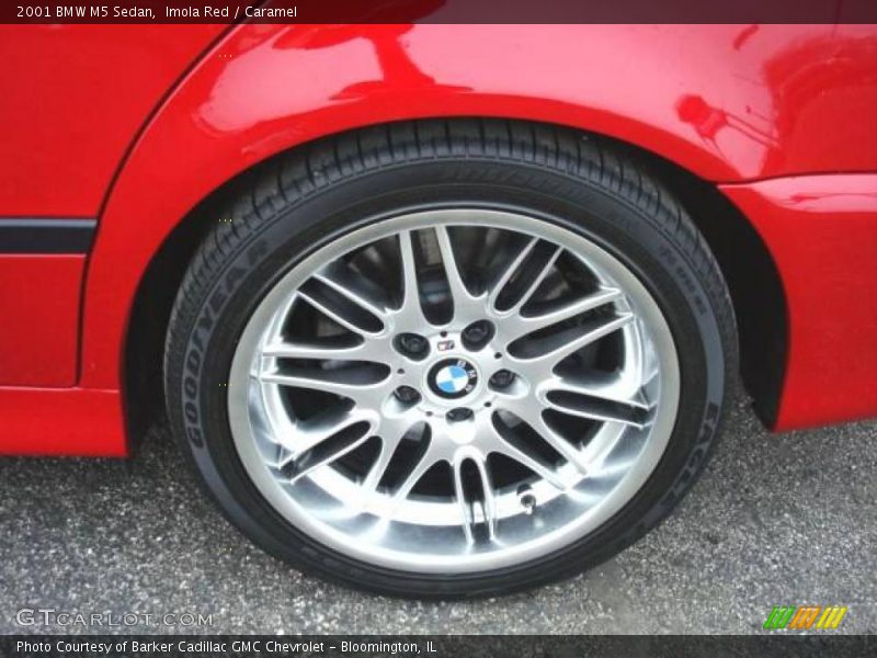 Imola Red / Caramel 2001 BMW M5 Sedan