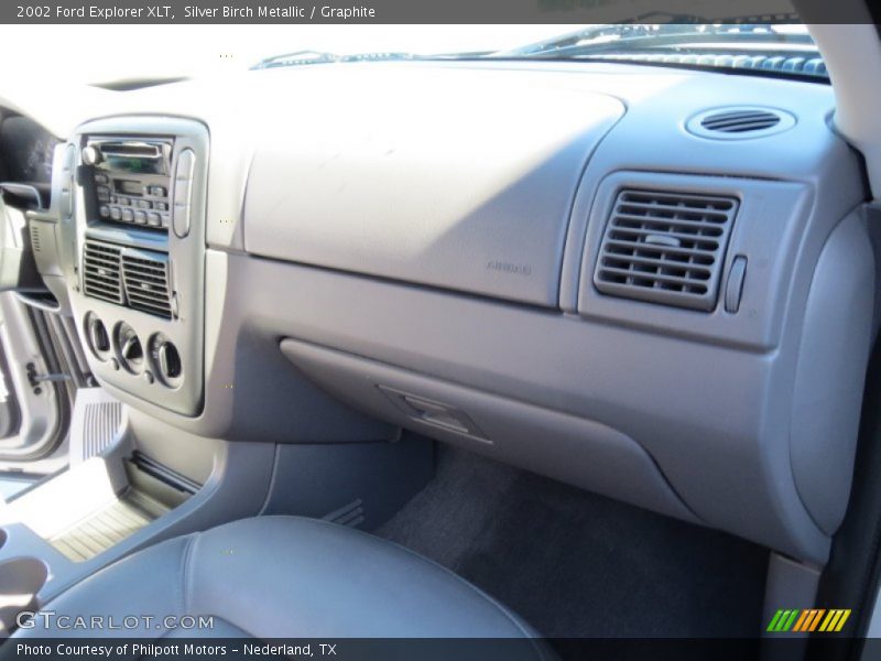 Silver Birch Metallic / Graphite 2002 Ford Explorer XLT