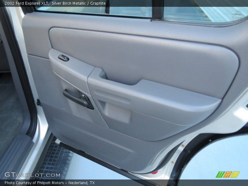 Silver Birch Metallic / Graphite 2002 Ford Explorer XLT