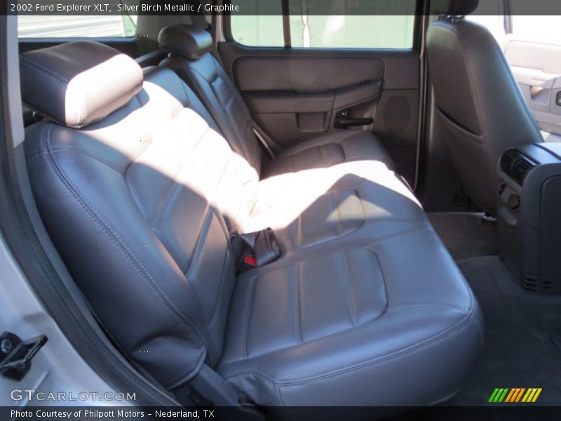Silver Birch Metallic / Graphite 2002 Ford Explorer XLT
