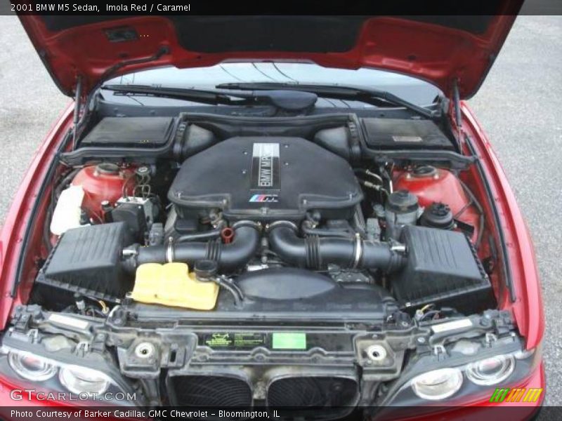 Imola Red / Caramel 2001 BMW M5 Sedan