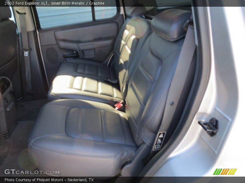 Silver Birch Metallic / Graphite 2002 Ford Explorer XLT