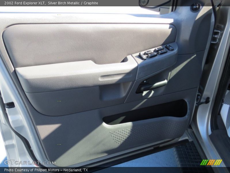 Silver Birch Metallic / Graphite 2002 Ford Explorer XLT