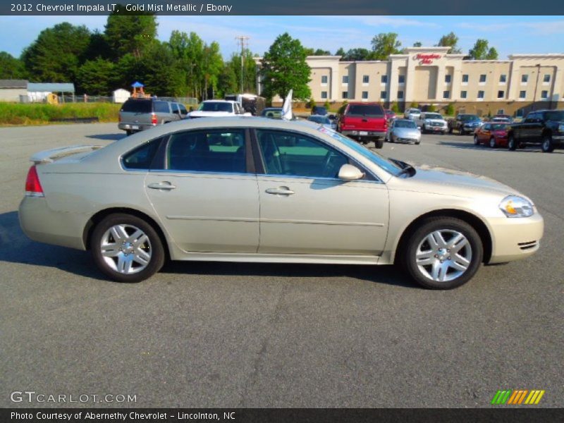 Gold Mist Metallic / Ebony 2012 Chevrolet Impala LT