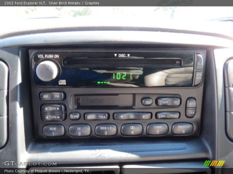 Silver Birch Metallic / Graphite 2002 Ford Explorer XLT