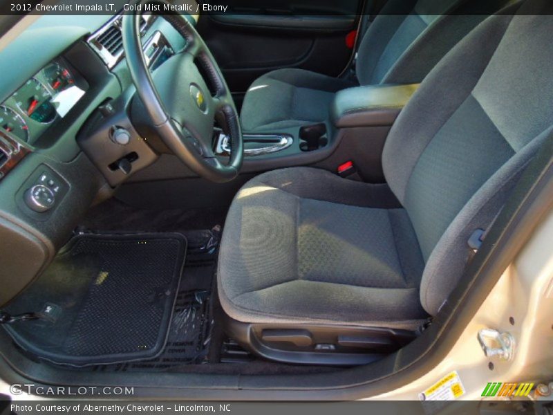 Gold Mist Metallic / Ebony 2012 Chevrolet Impala LT