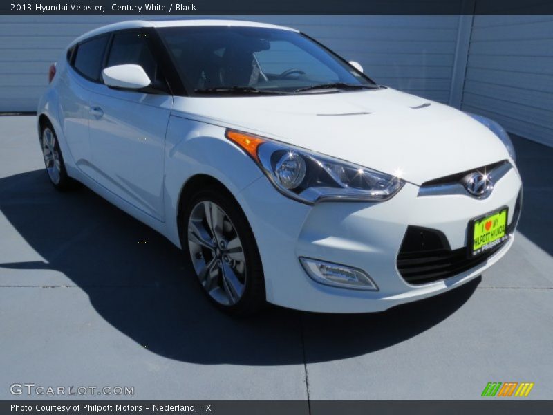 Century White / Black 2013 Hyundai Veloster