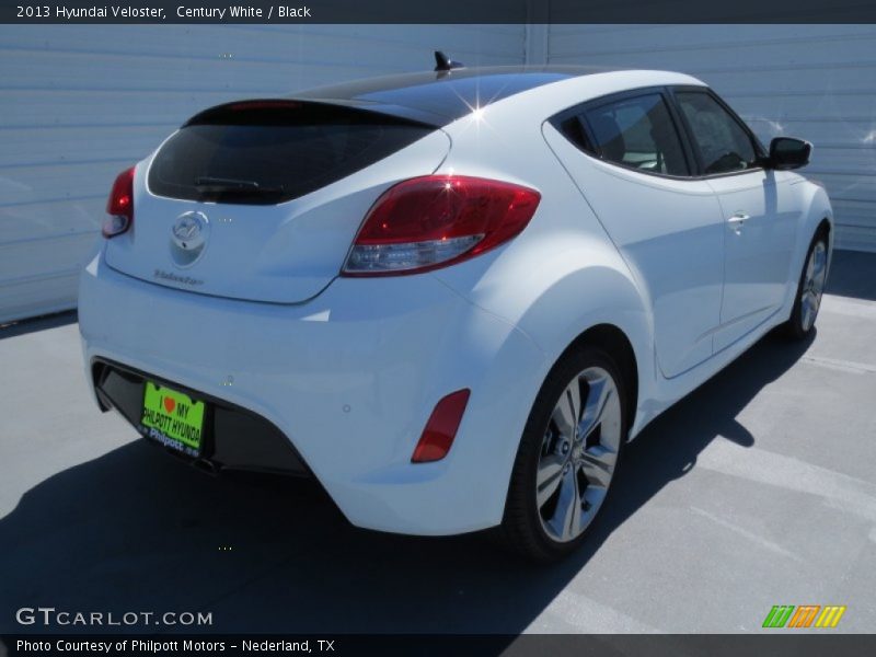 Century White / Black 2013 Hyundai Veloster