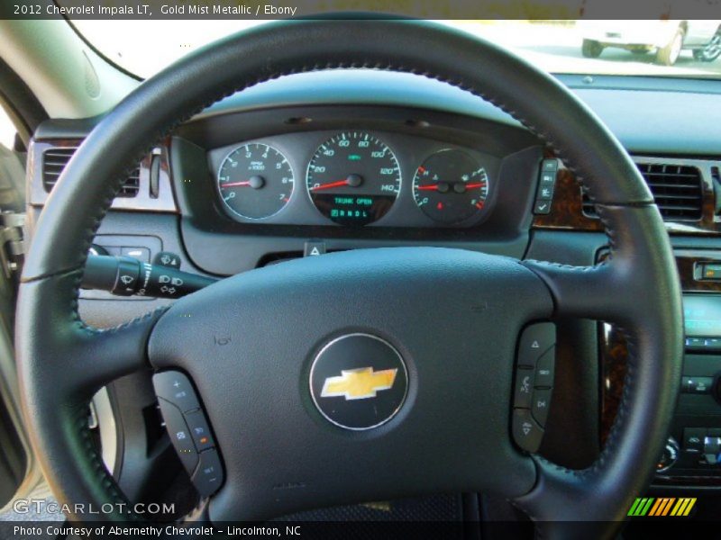 Gold Mist Metallic / Ebony 2012 Chevrolet Impala LT