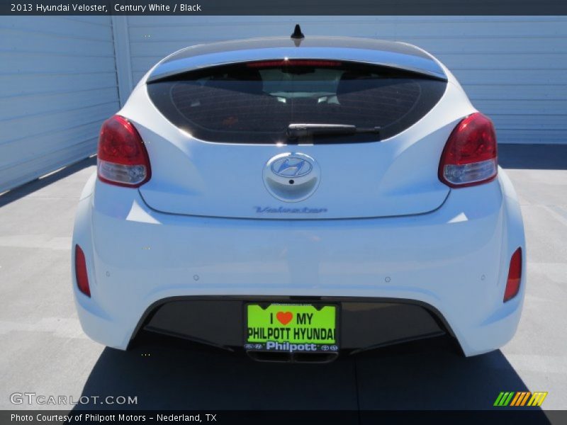 Century White / Black 2013 Hyundai Veloster