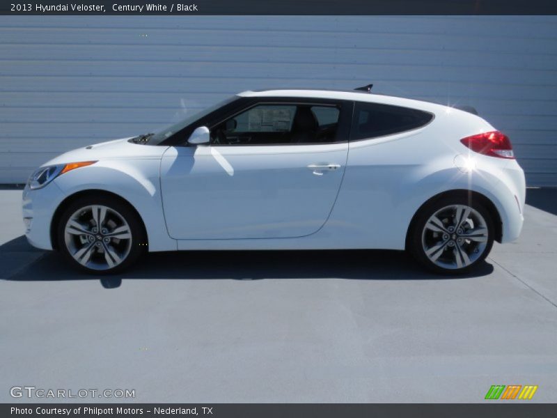 Century White / Black 2013 Hyundai Veloster
