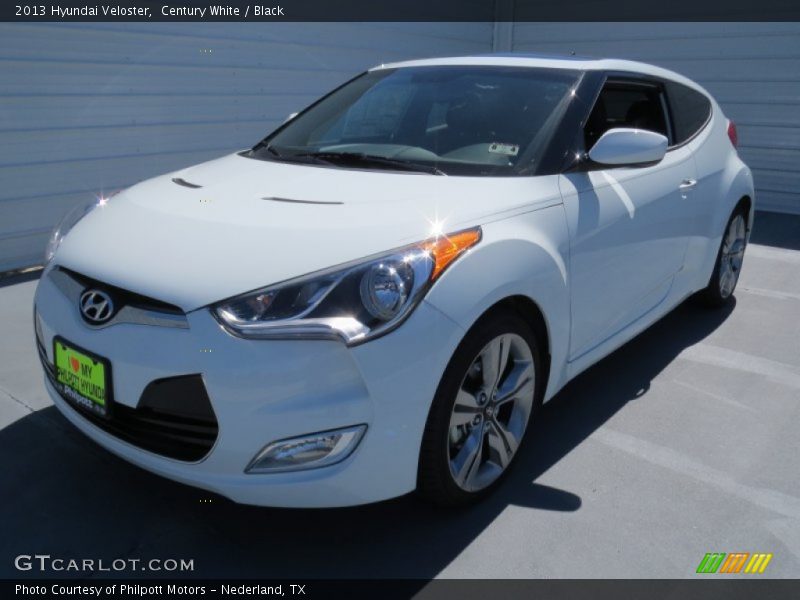 Century White / Black 2013 Hyundai Veloster