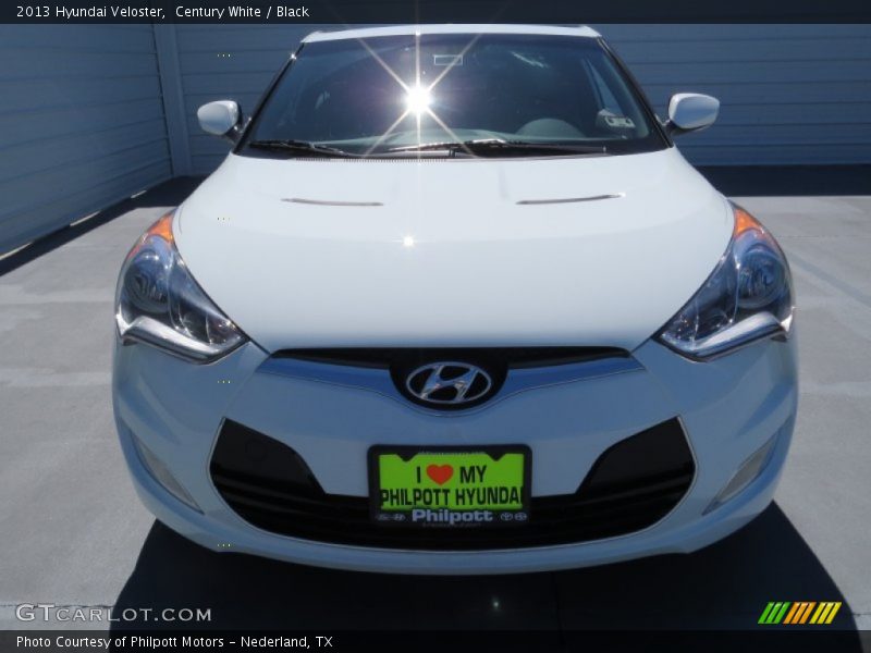 Century White / Black 2013 Hyundai Veloster