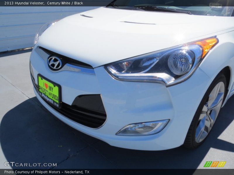 Century White / Black 2013 Hyundai Veloster
