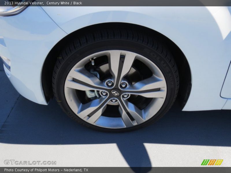 Century White / Black 2013 Hyundai Veloster