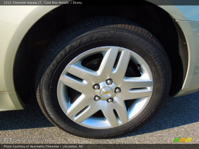 Gold Mist Metallic / Ebony 2012 Chevrolet Impala LT