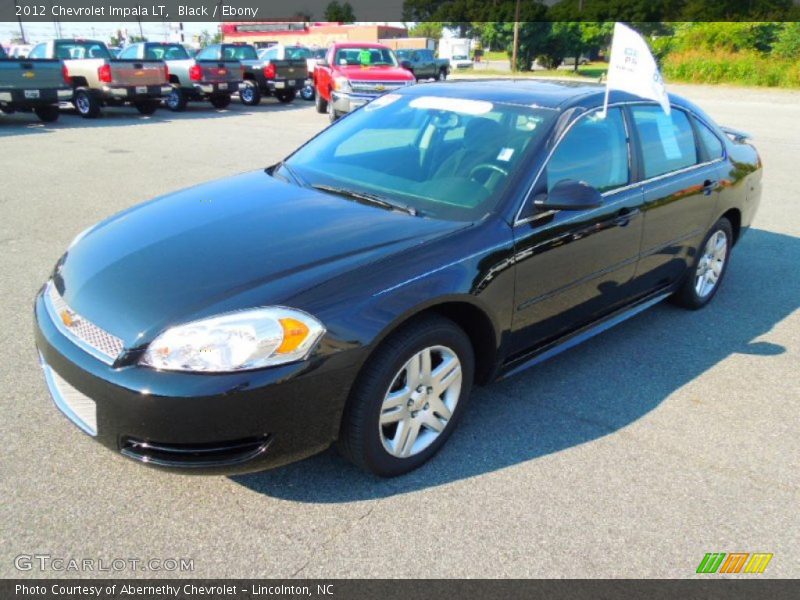 Black / Ebony 2012 Chevrolet Impala LT