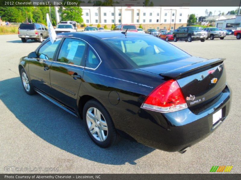 Black / Ebony 2012 Chevrolet Impala LT