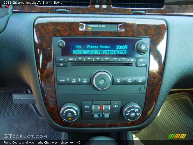 Black / Ebony 2012 Chevrolet Impala LT