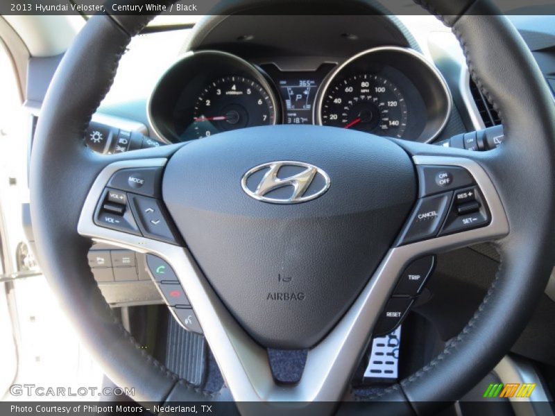 Century White / Black 2013 Hyundai Veloster