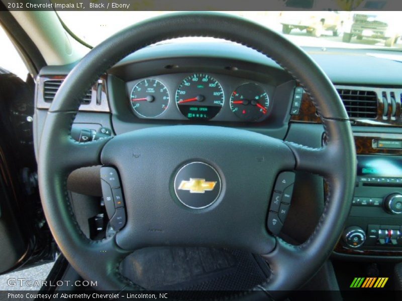 Black / Ebony 2012 Chevrolet Impala LT