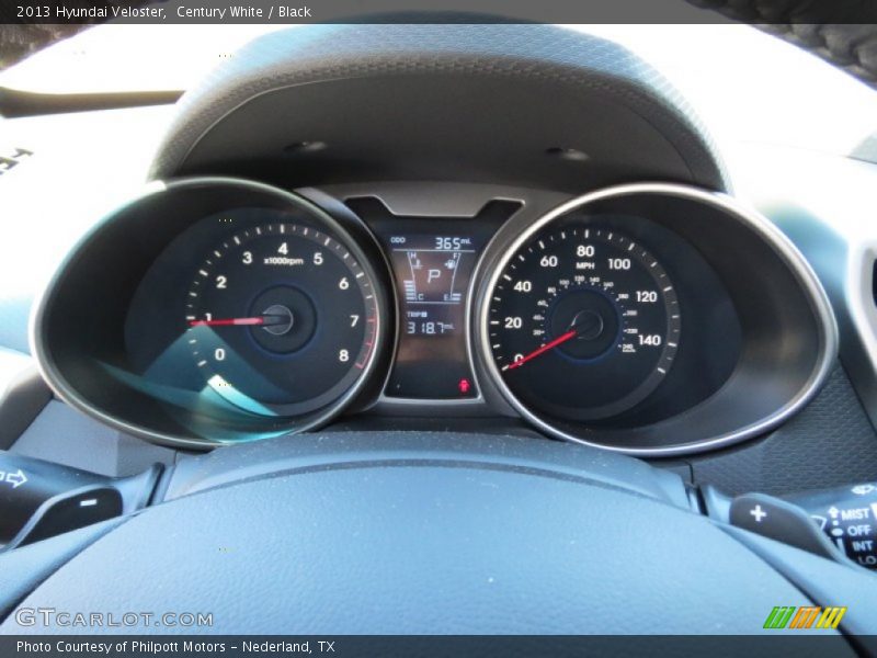 Century White / Black 2013 Hyundai Veloster