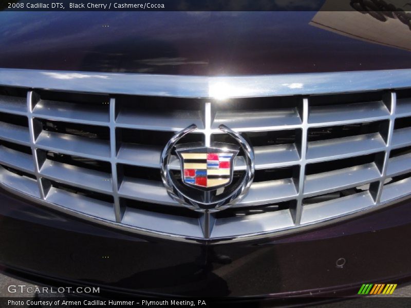 Black Cherry / Cashmere/Cocoa 2008 Cadillac DTS