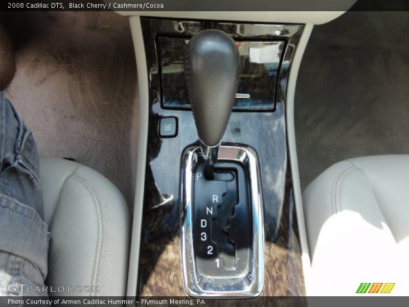 Black Cherry / Cashmere/Cocoa 2008 Cadillac DTS