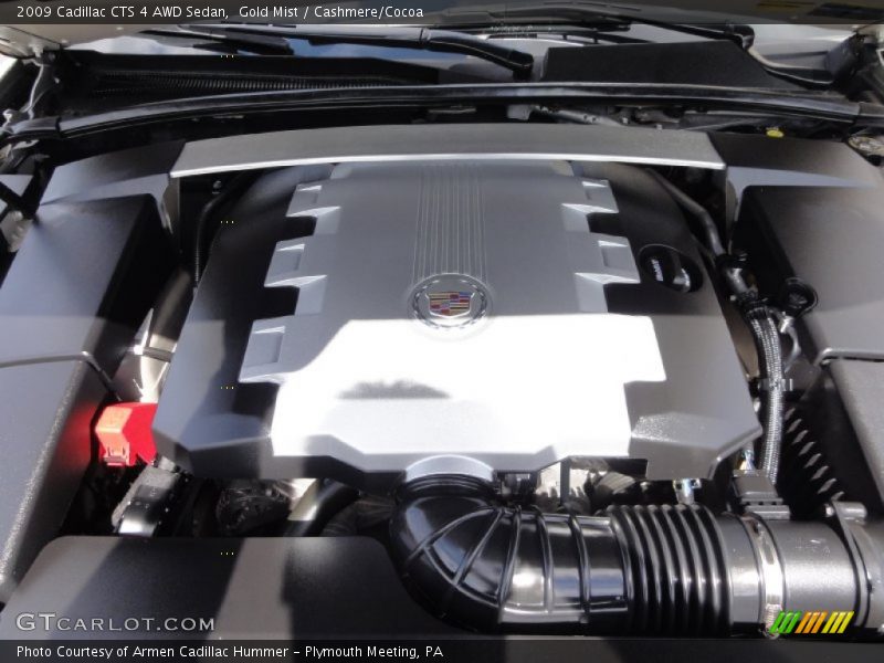 Gold Mist / Cashmere/Cocoa 2009 Cadillac CTS 4 AWD Sedan