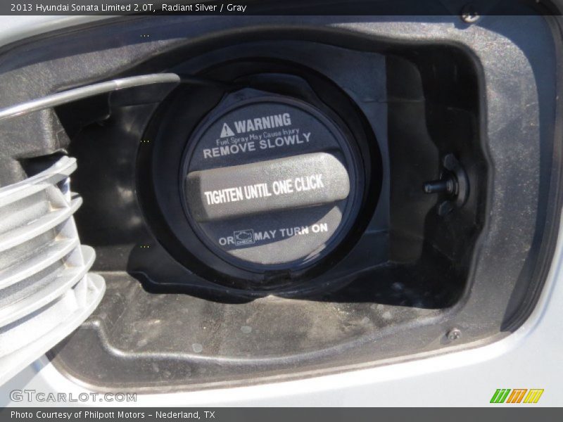Radiant Silver / Gray 2013 Hyundai Sonata Limited 2.0T