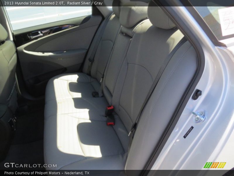 Radiant Silver / Gray 2013 Hyundai Sonata Limited 2.0T