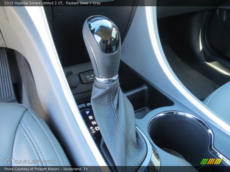 Radiant Silver / Gray 2013 Hyundai Sonata Limited 2.0T