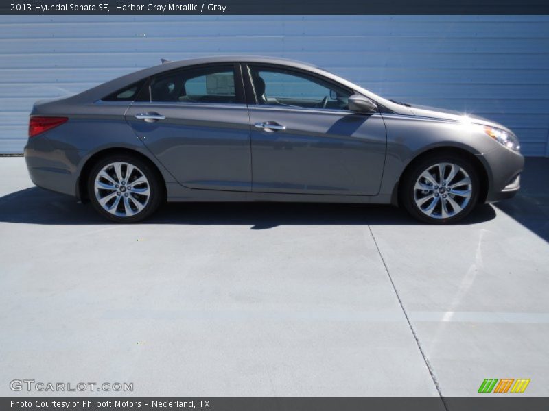 Harbor Gray Metallic / Gray 2013 Hyundai Sonata SE