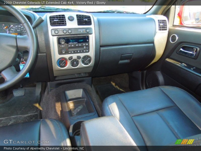 Victory Red / Ebony 2009 Chevrolet Colorado LT Extended Cab 4x4