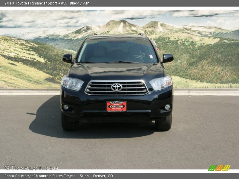 Black / Ash 2010 Toyota Highlander Sport 4WD