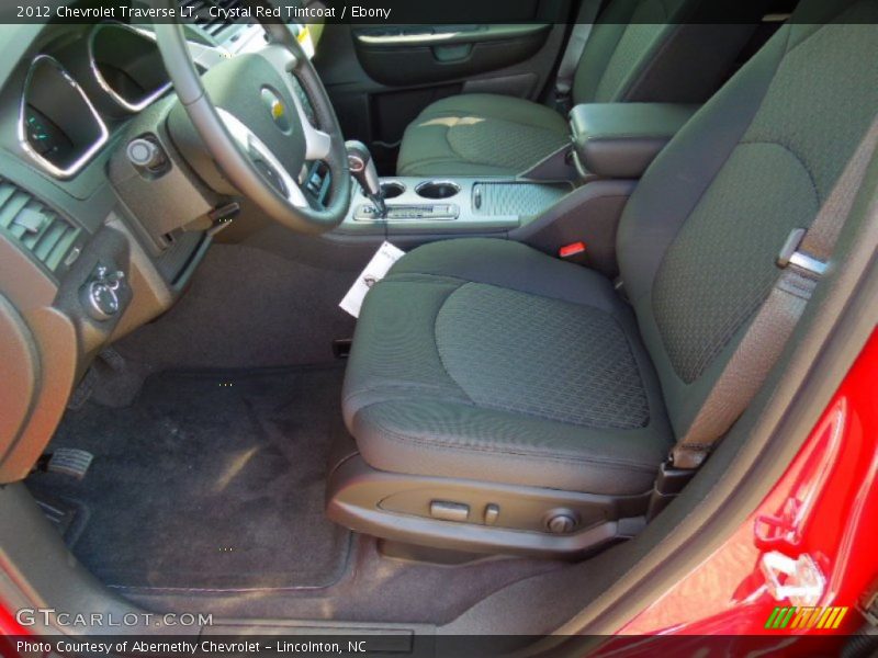 Crystal Red Tintcoat / Ebony 2012 Chevrolet Traverse LT