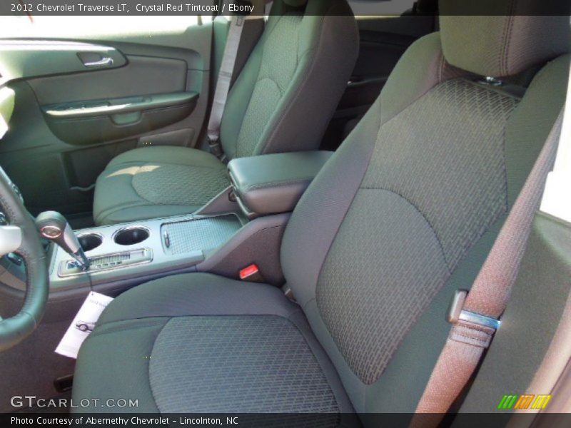 Crystal Red Tintcoat / Ebony 2012 Chevrolet Traverse LT