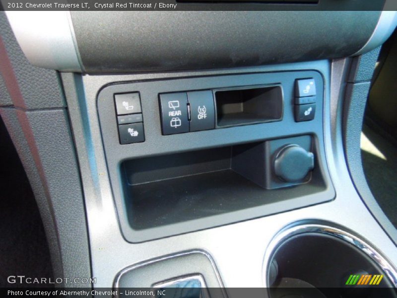 Crystal Red Tintcoat / Ebony 2012 Chevrolet Traverse LT