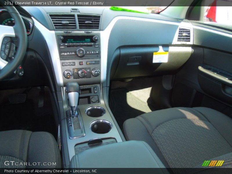 Crystal Red Tintcoat / Ebony 2012 Chevrolet Traverse LT
