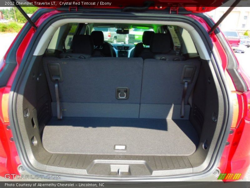 Crystal Red Tintcoat / Ebony 2012 Chevrolet Traverse LT