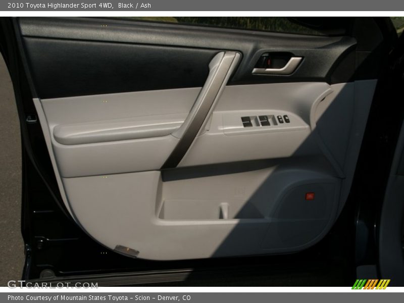Black / Ash 2010 Toyota Highlander Sport 4WD