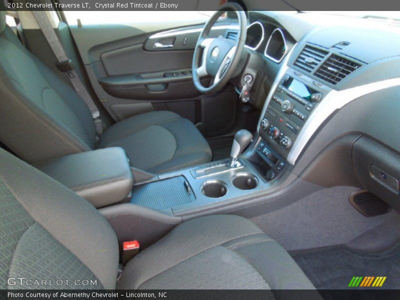 Crystal Red Tintcoat / Ebony 2012 Chevrolet Traverse LT