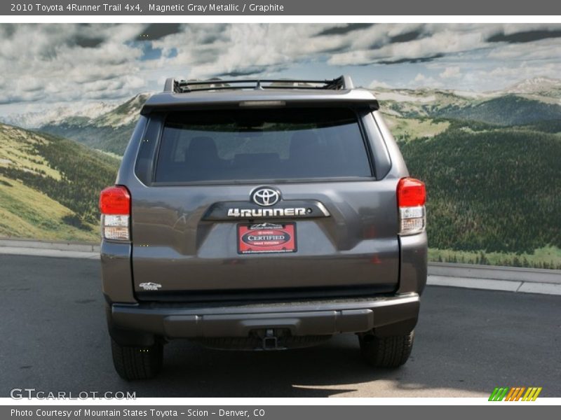 Magnetic Gray Metallic / Graphite 2010 Toyota 4Runner Trail 4x4