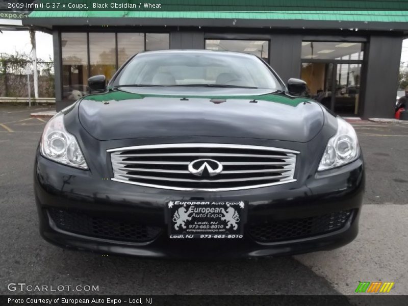 Black Obsidian / Wheat 2009 Infiniti G 37 x Coupe