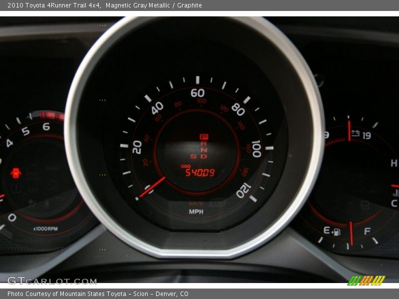 Magnetic Gray Metallic / Graphite 2010 Toyota 4Runner Trail 4x4