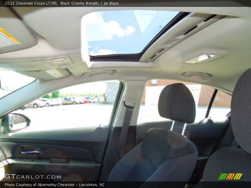 Black Granite Metallic / Jet Black 2013 Chevrolet Cruze LT/RS