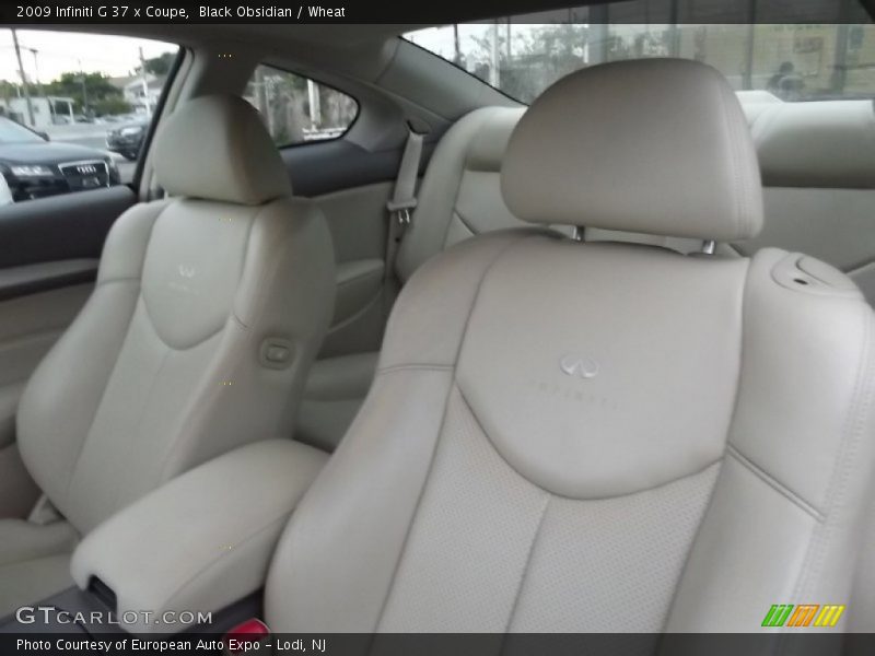 Black Obsidian / Wheat 2009 Infiniti G 37 x Coupe