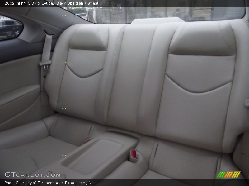 Black Obsidian / Wheat 2009 Infiniti G 37 x Coupe
